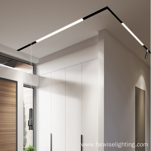 dimmable DC 48V LED Magnet Track Lighting system